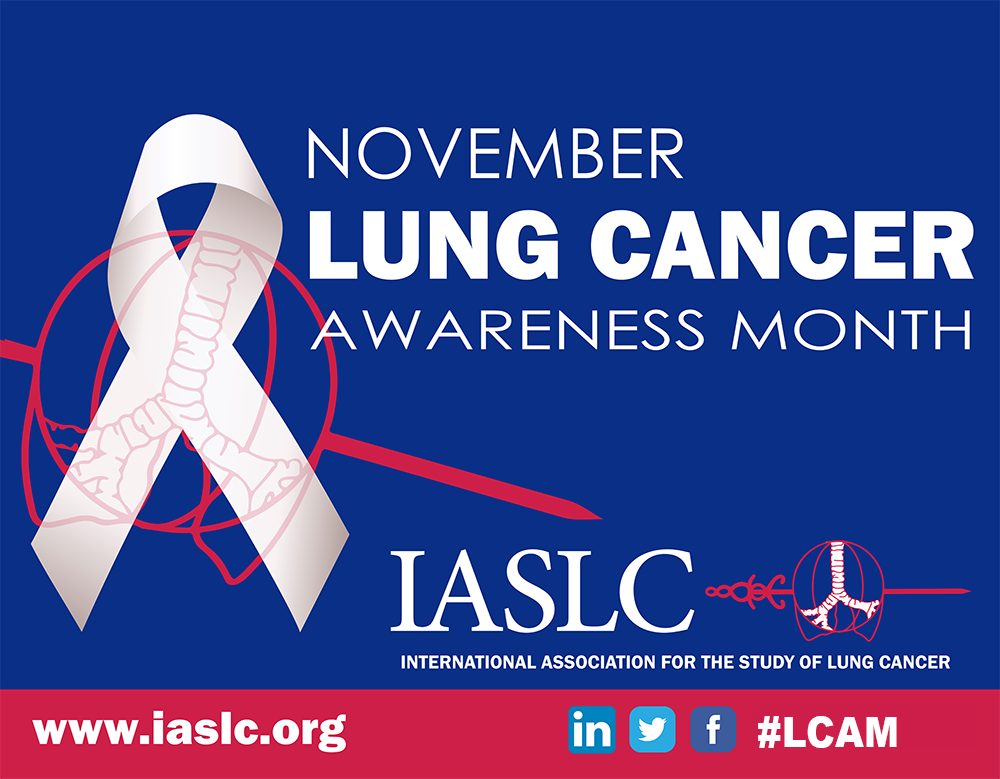 November is Lung Cancer Awareness Month!